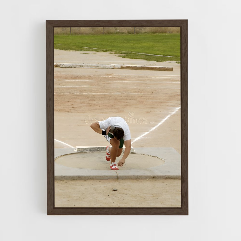 Poster Shot put – affiche Athlétisme (vue 5)